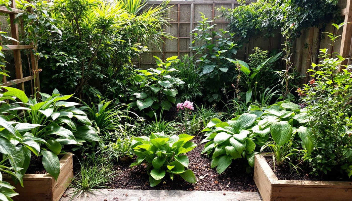 Maximiser l'espace de votre petit jardin : techniques et astuces